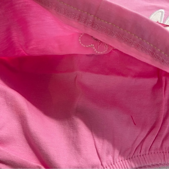 First Impressions Pink Appliqué Bunny Romper Sunsuit 6-9 Months (17-22lbs) NWT - Picture 10 of 10